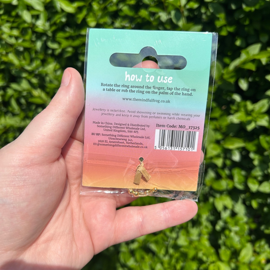 Anti-Anxiety Spinner Ring - Fidget-Friendly, Mindful Jewellery