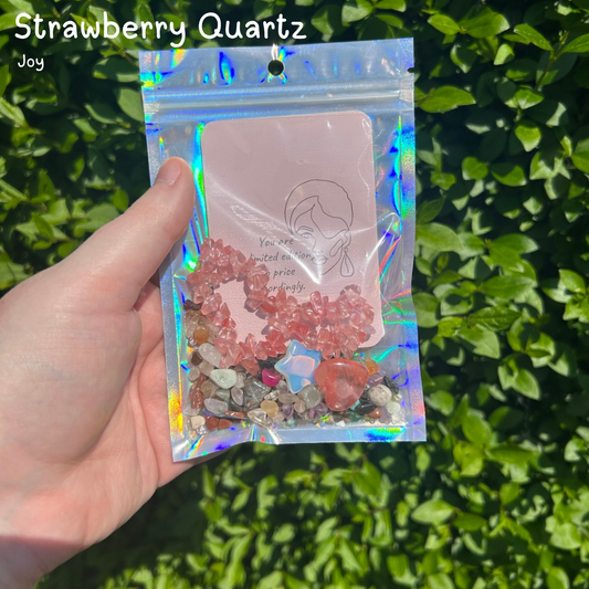 Mindful Moments Crystal Charm Kits – Bracelet, Gems & Affirmation Card