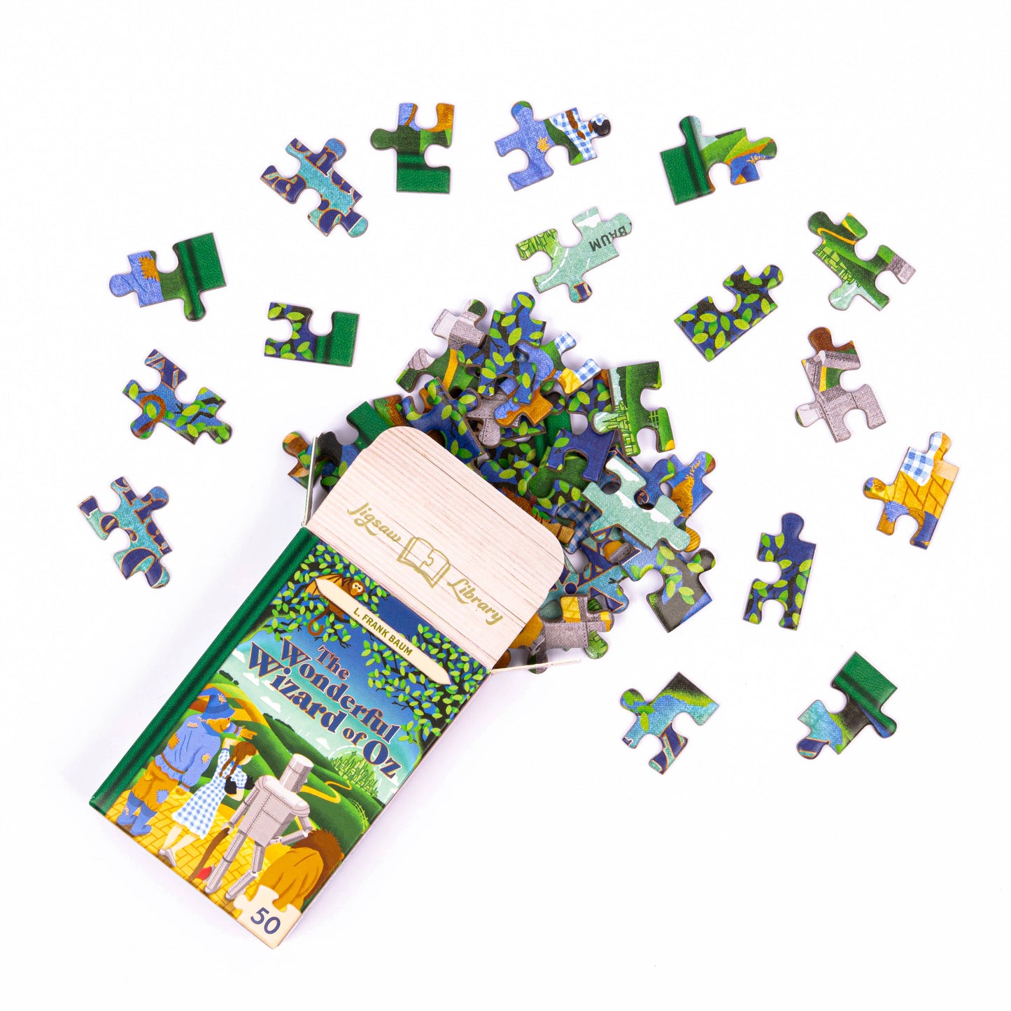 Mini Library Book Jigsaw Puzzles