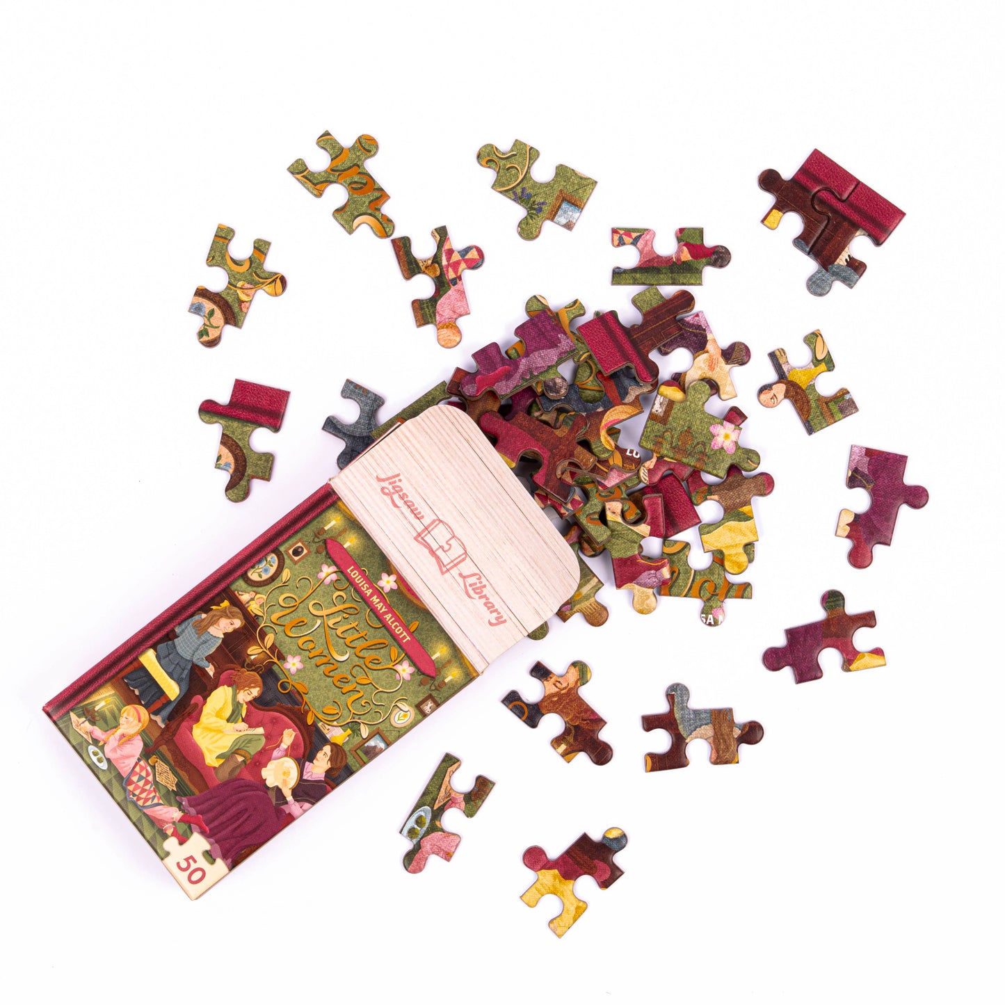 Mini Library Book Jigsaw Puzzles