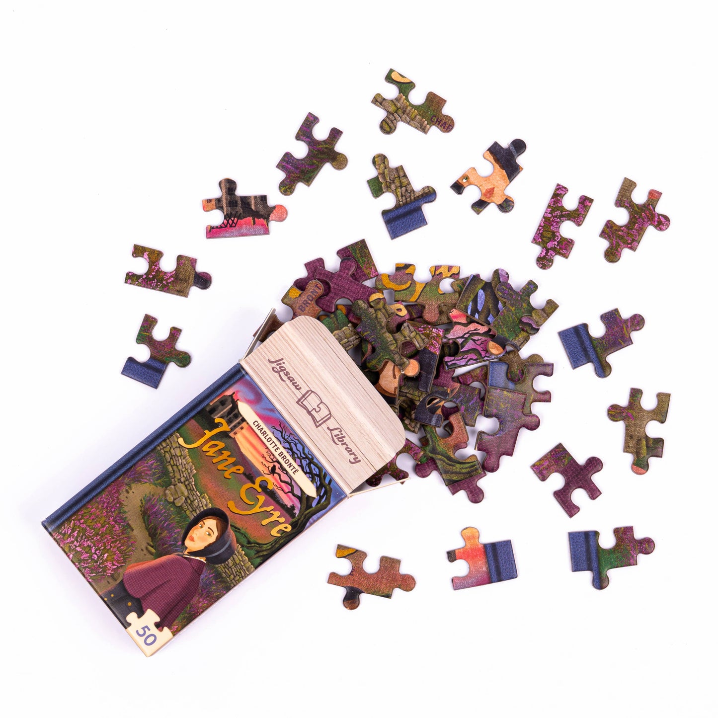 Mini Library Book Jigsaw Puzzles