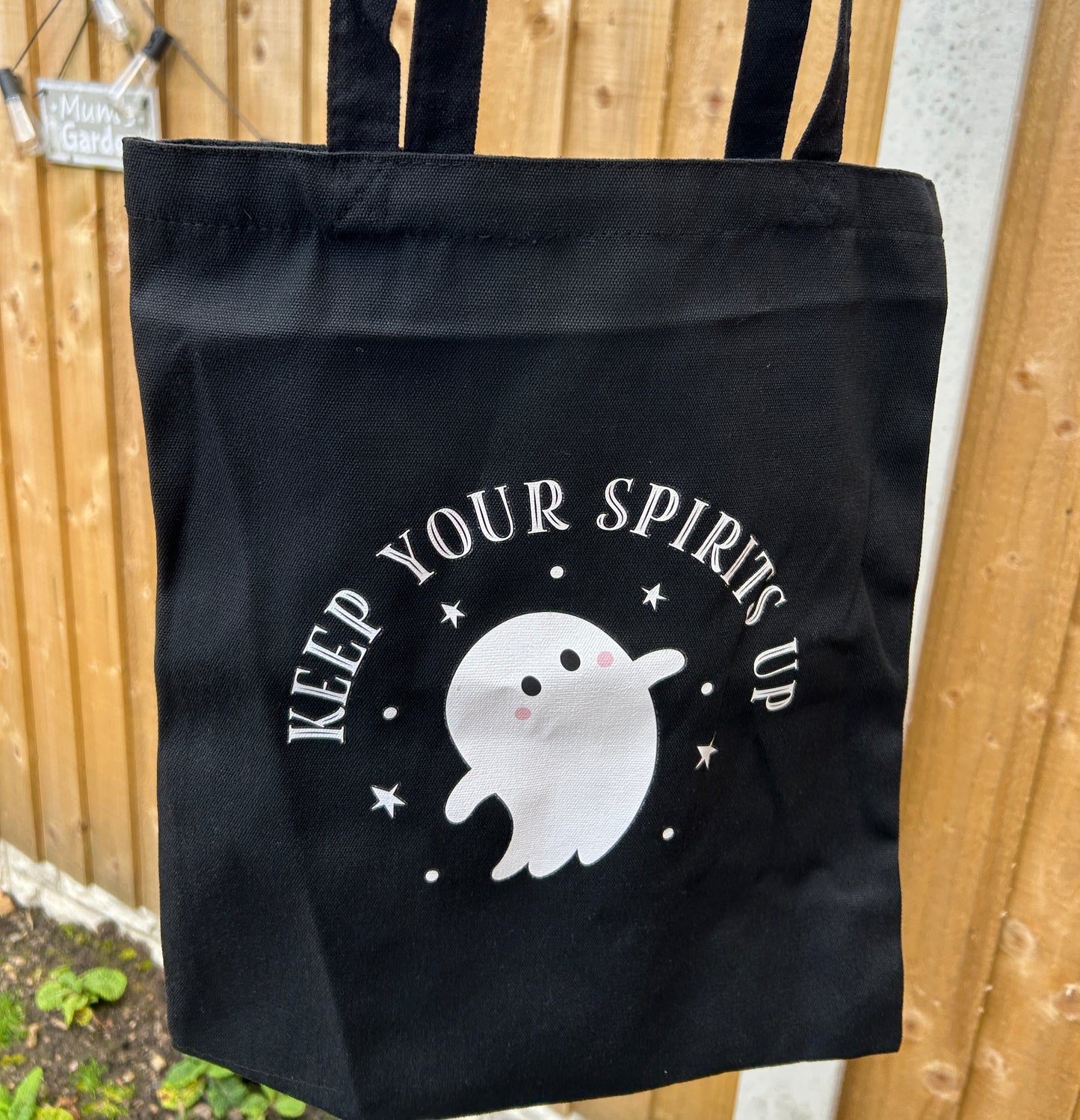 Keep Your Spirits Up Ghost Tote Bag - Fun & Practical Everyday Carrying