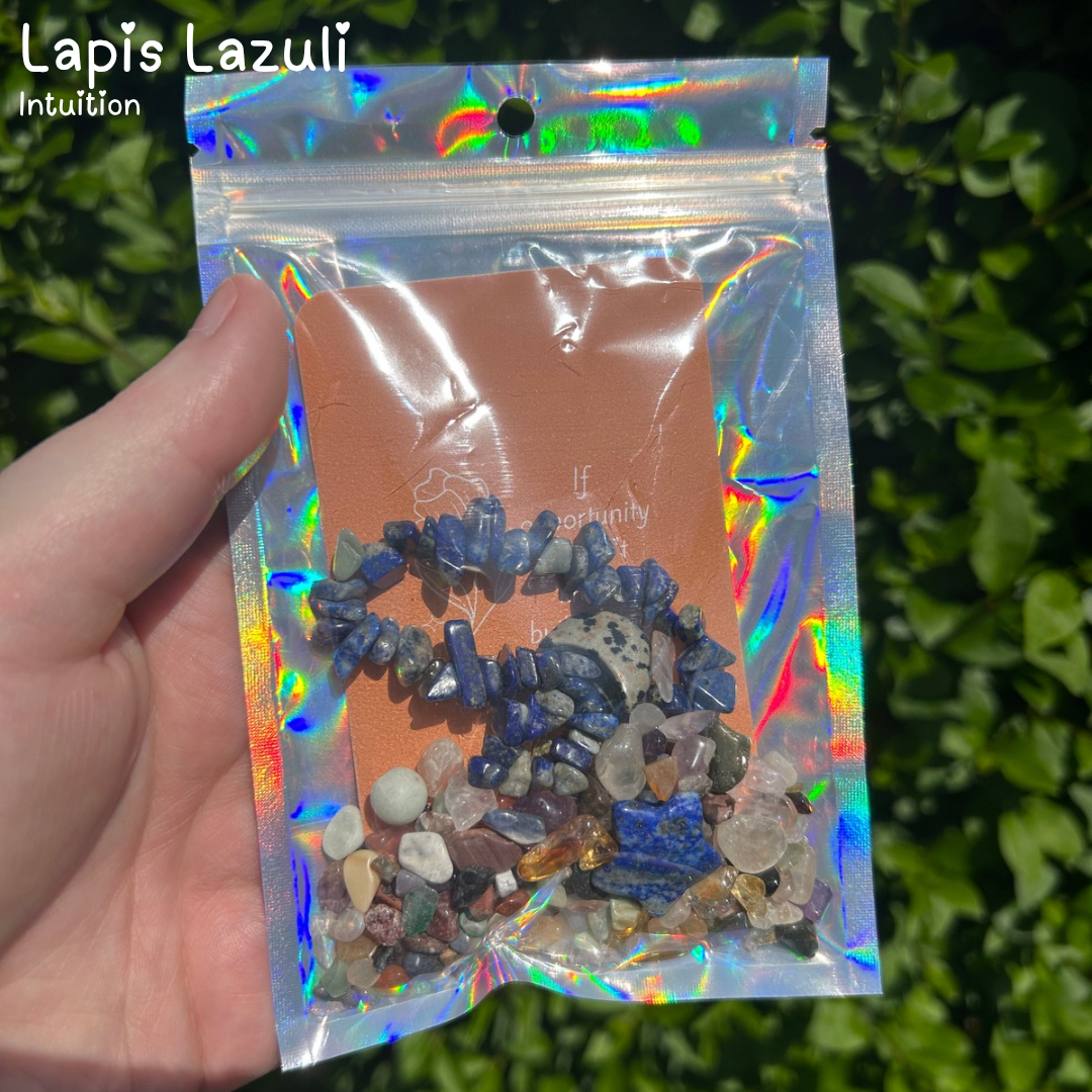 Mindful Moments Crystal Charm Kits – Bracelet, Gems & Affirmation Card