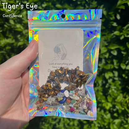 Mindful Moments Crystal Charm Kits – Bracelet, Gems & Affirmation Card
