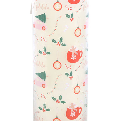 Sugarplum Fun Gingerbread Latte Tube Candle – Festive Home Fragrance