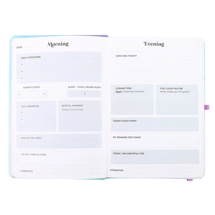 Aura Energy A5 Wellness Journal and Crystal Chip Pen