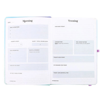 Aura Energy A5 Wellness Journal and Crystal Chip Pen