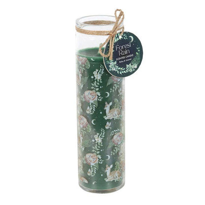 Forest Rain Scented Tube Candle - Woodland-Inspired Home Fragrance
